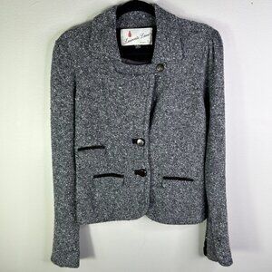 Laureate Lane gray‎ wool jacket size medium